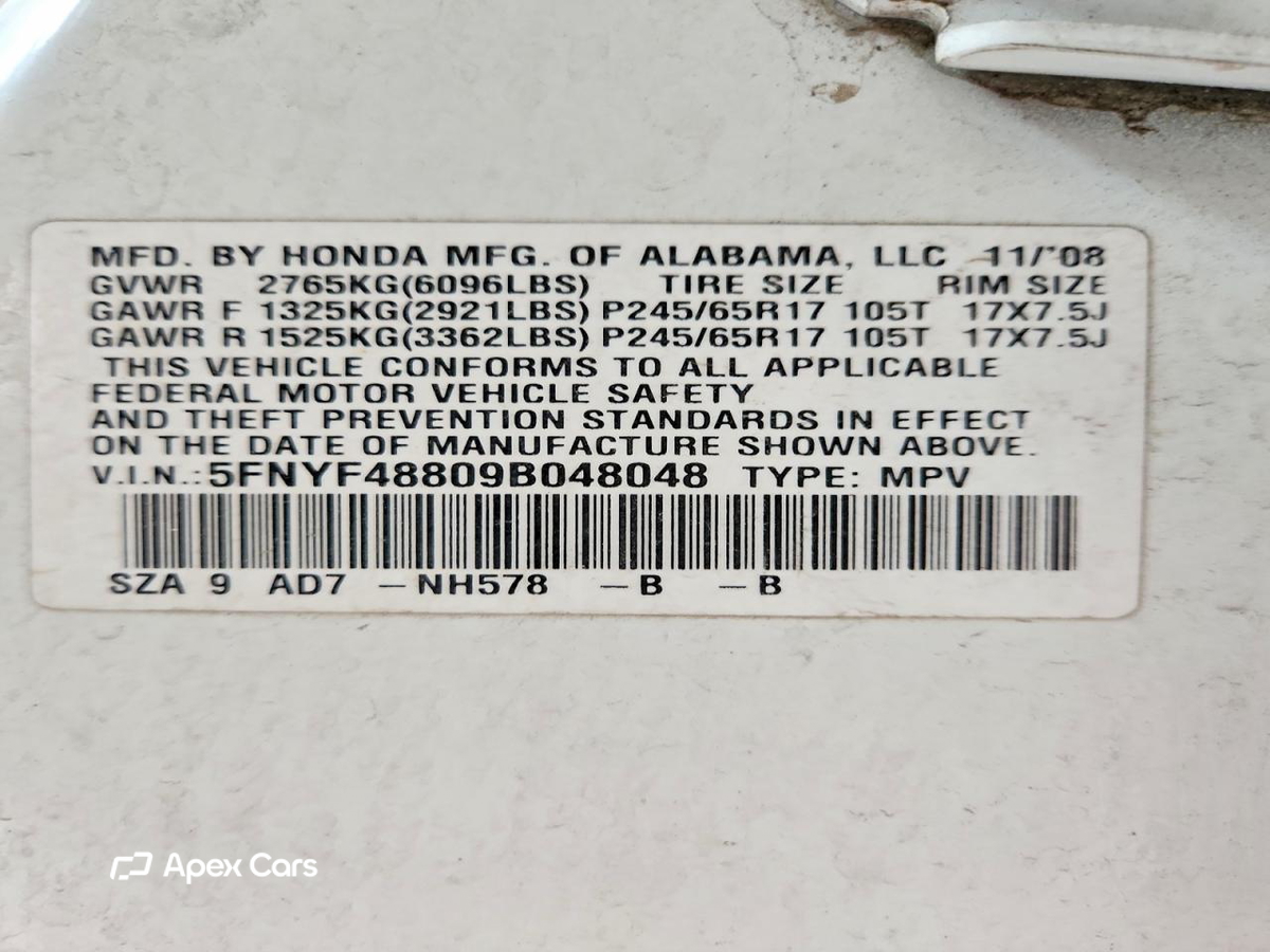 Honda Pilot 2009
