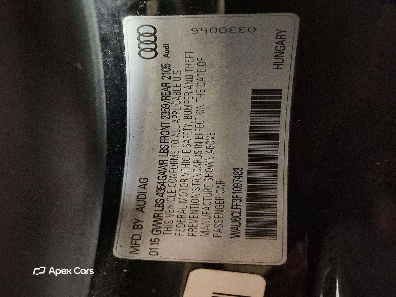 Audi A3 2015