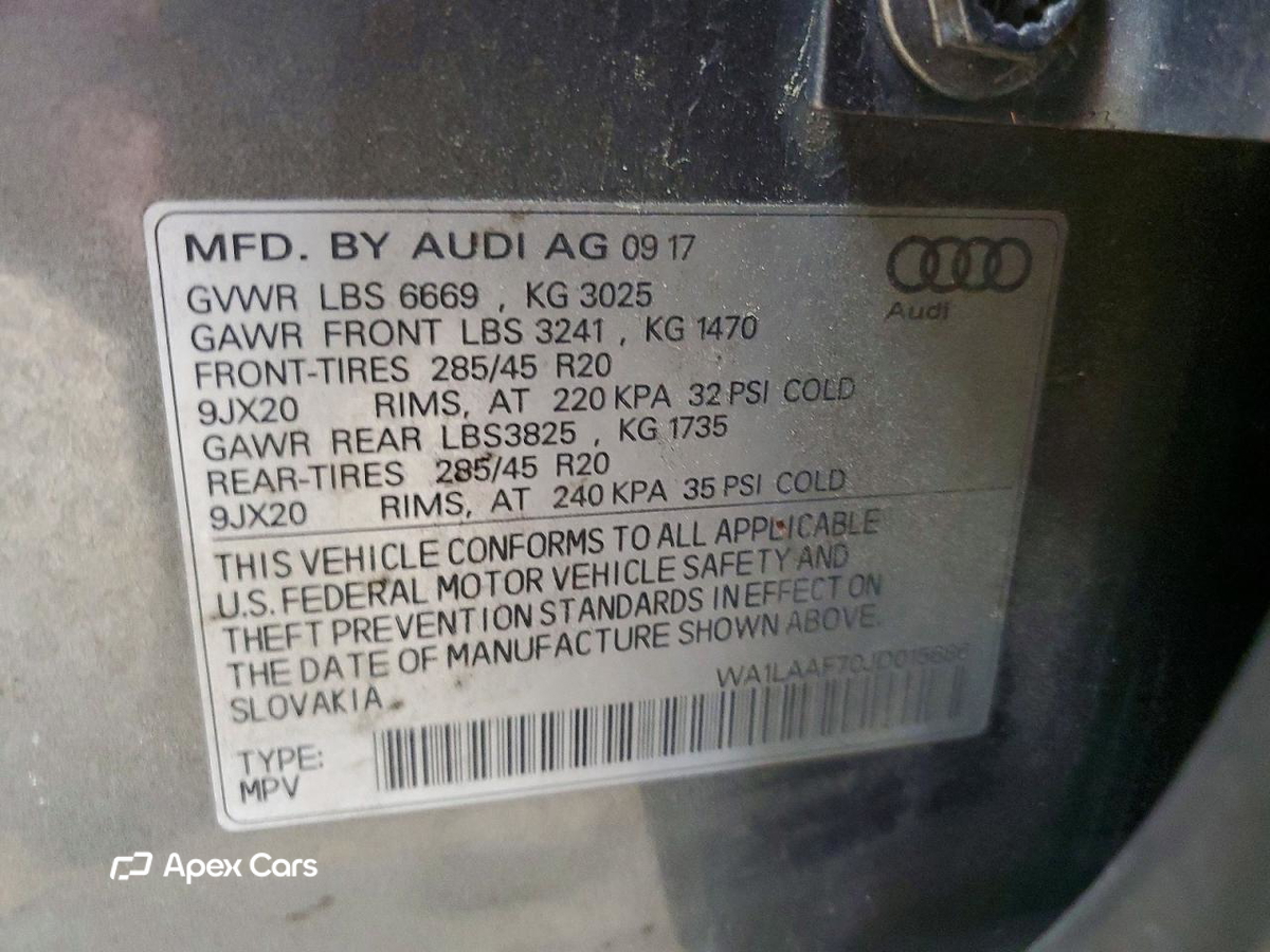 Audi Q7 2018