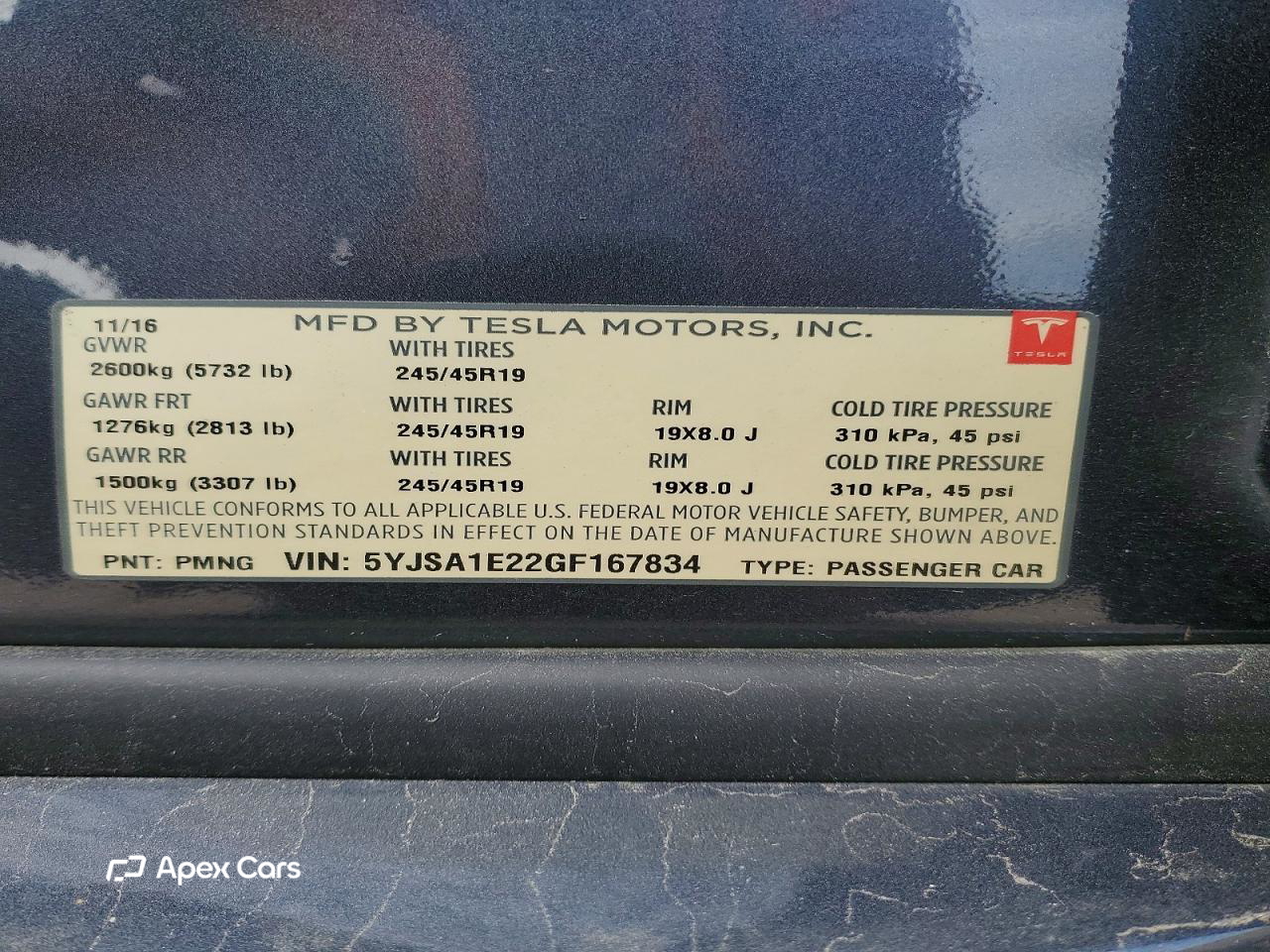 Tesla Model S 2016