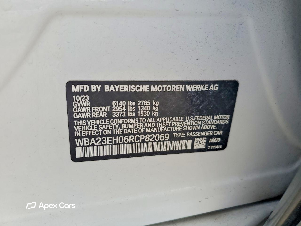 BMW Series 7 2024