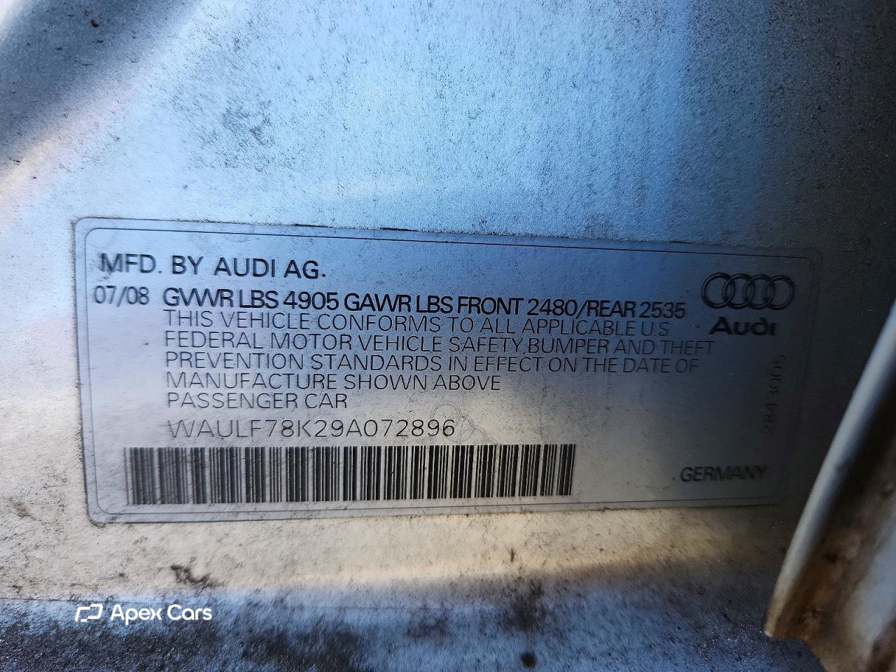 Audi A4 2009