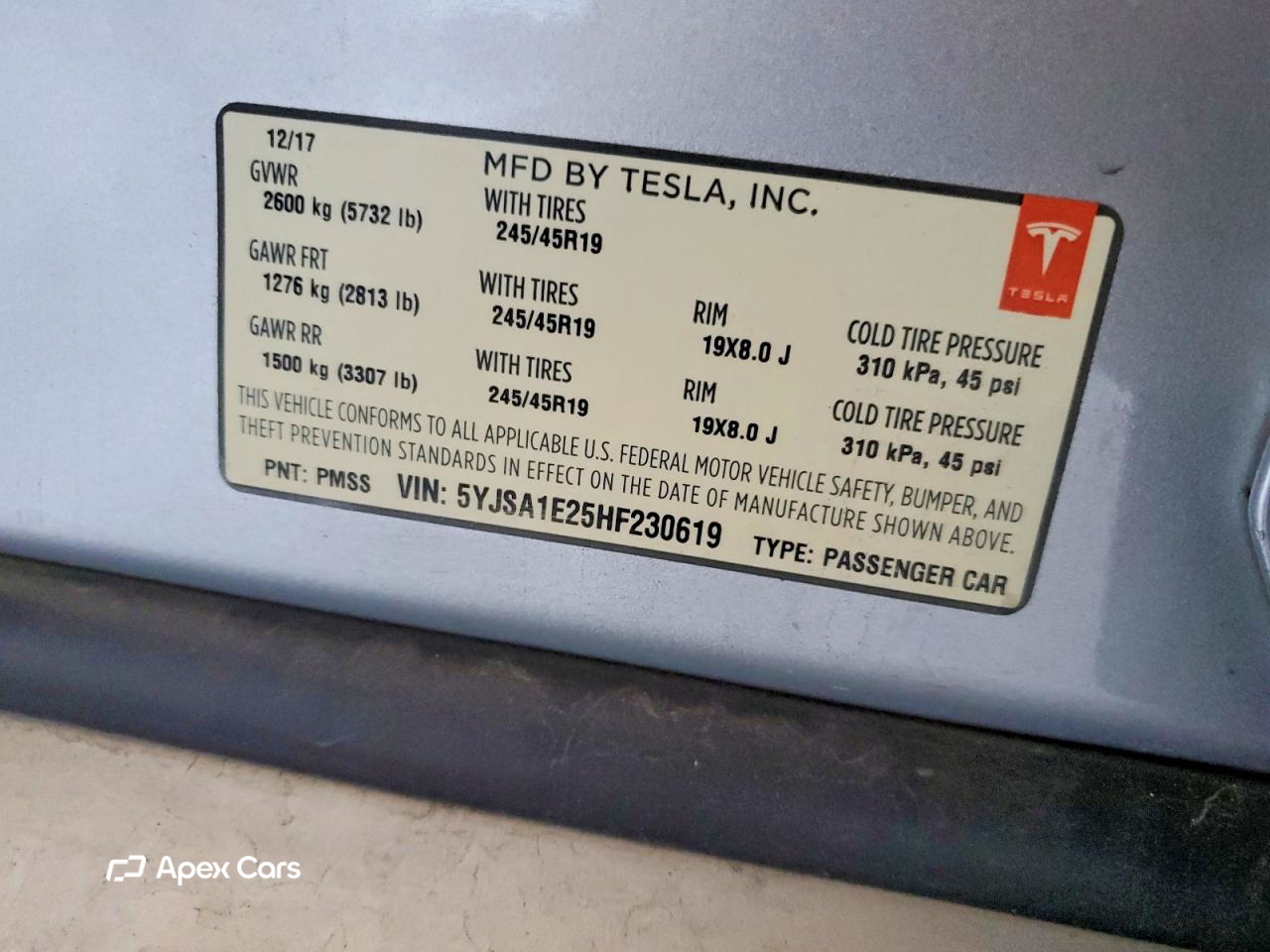 Tesla Model S 2017
