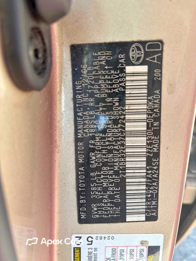 Toyota Corolla 2007