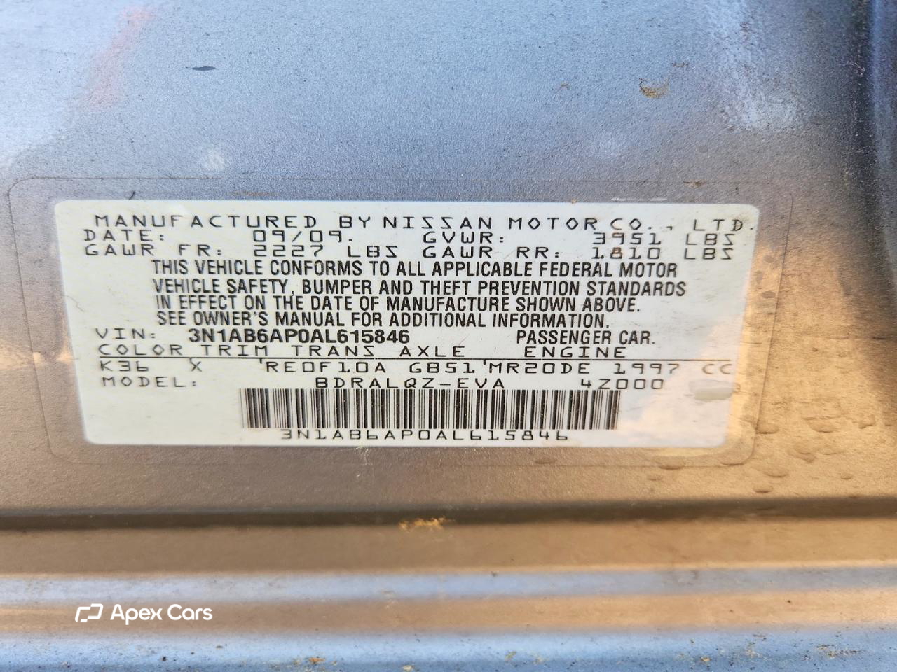 Nissan Sentra 2010