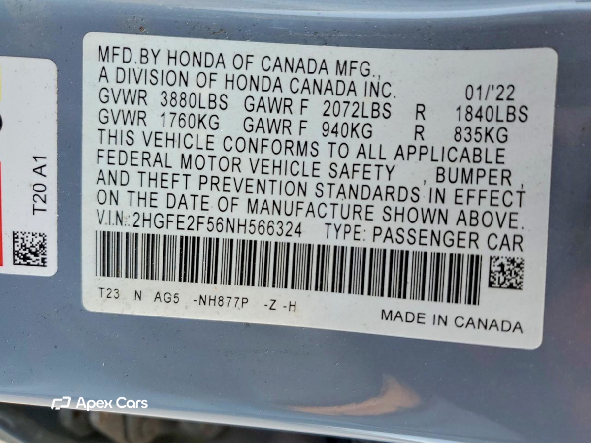 Honda Civic 2022