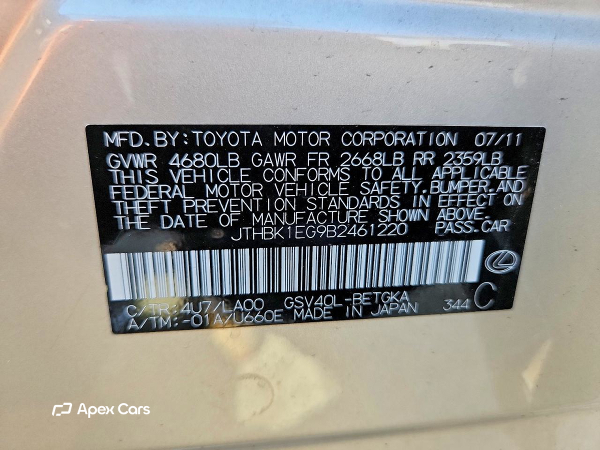 Lexus ES 2011