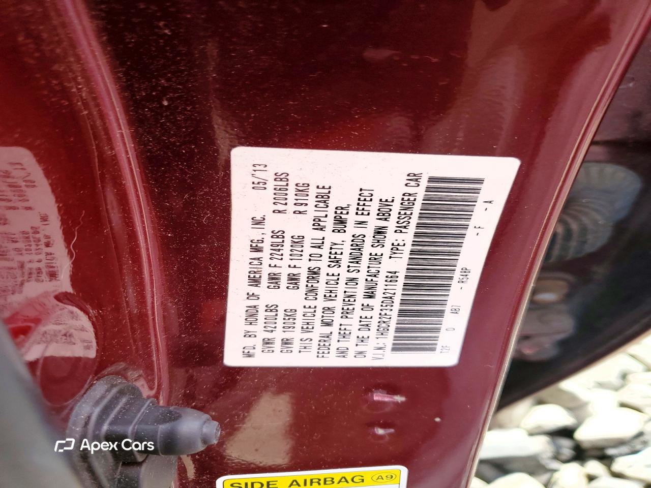 Honda Accord 2013