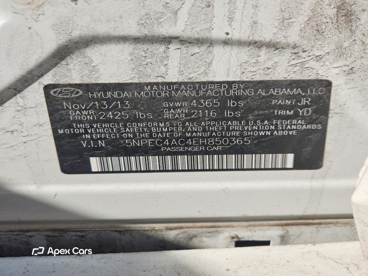 Hyundai Sonata 2014