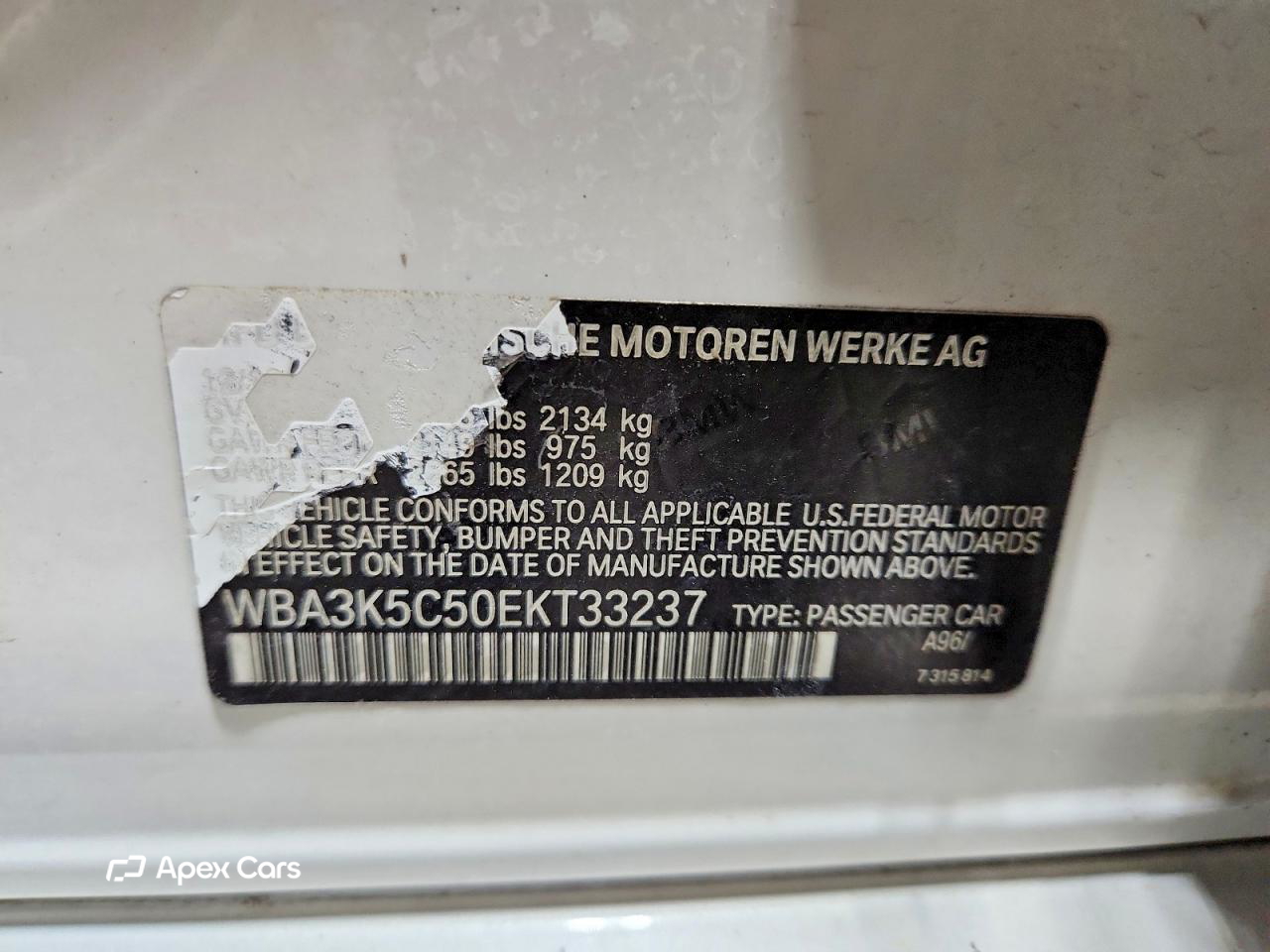 BMW Series 3 2014