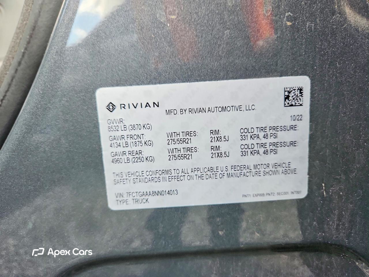 Rivian R1T 2022