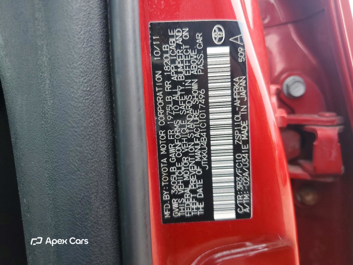 Scion xD 2012