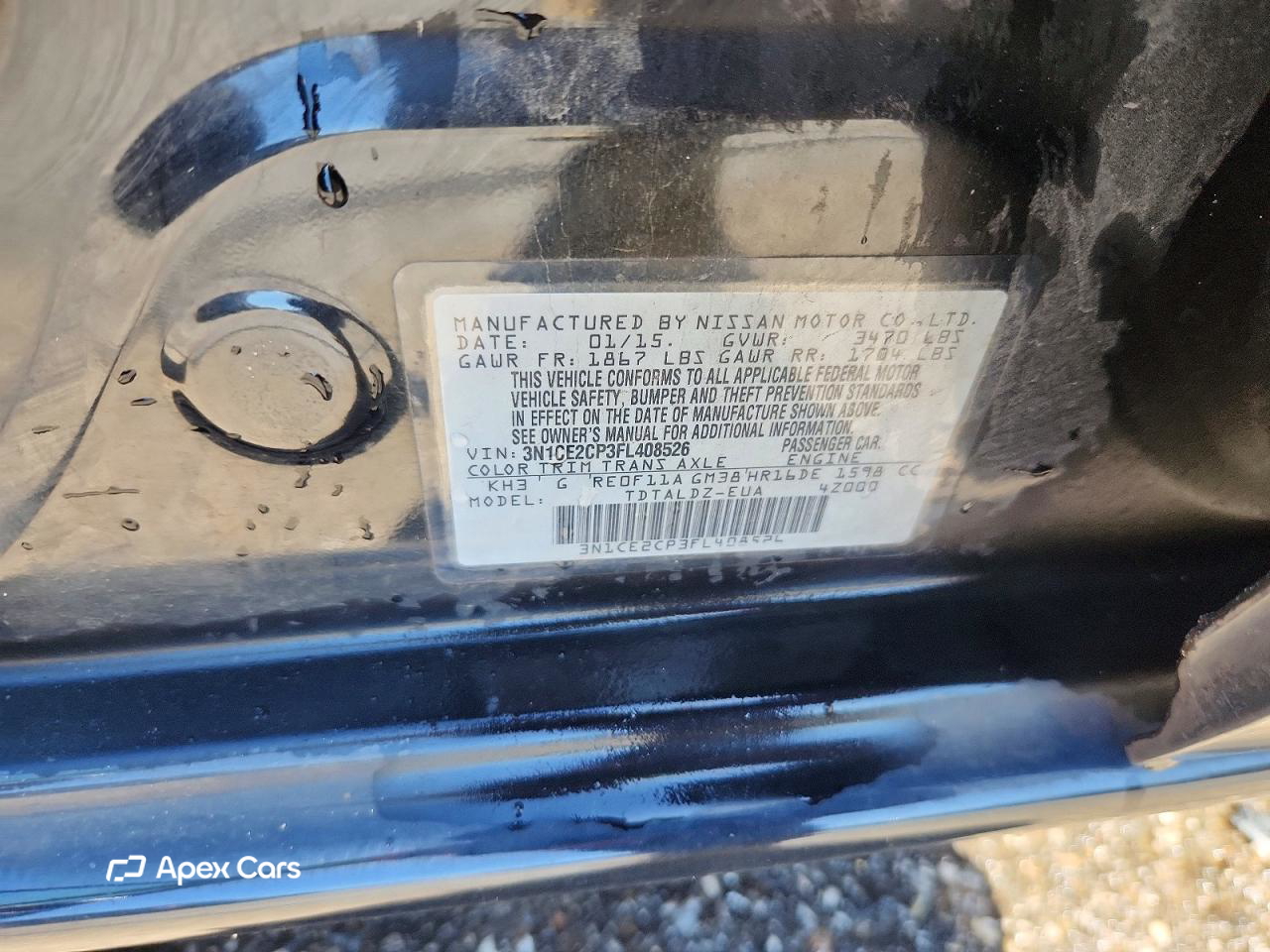 Nissan Versa 2015