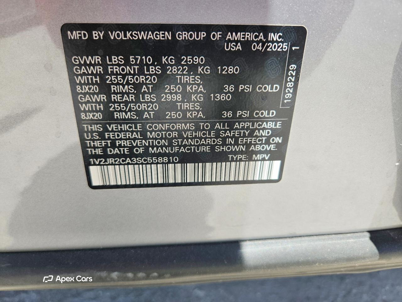 Volkswagen Atlas 2025