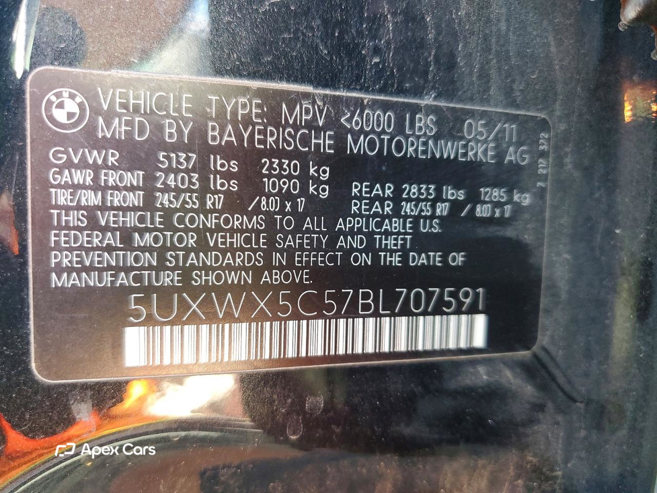 BMW X3 2011