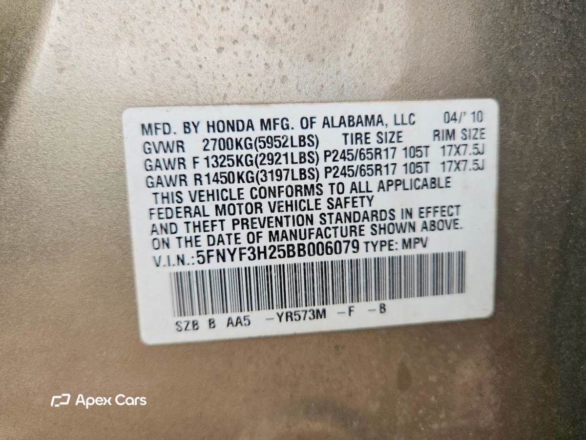 Honda Pilot 2011