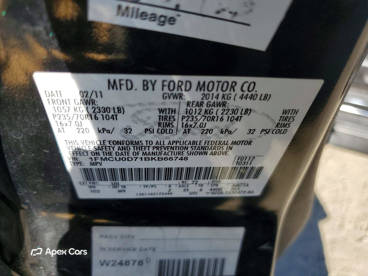 Ford Escape 2011