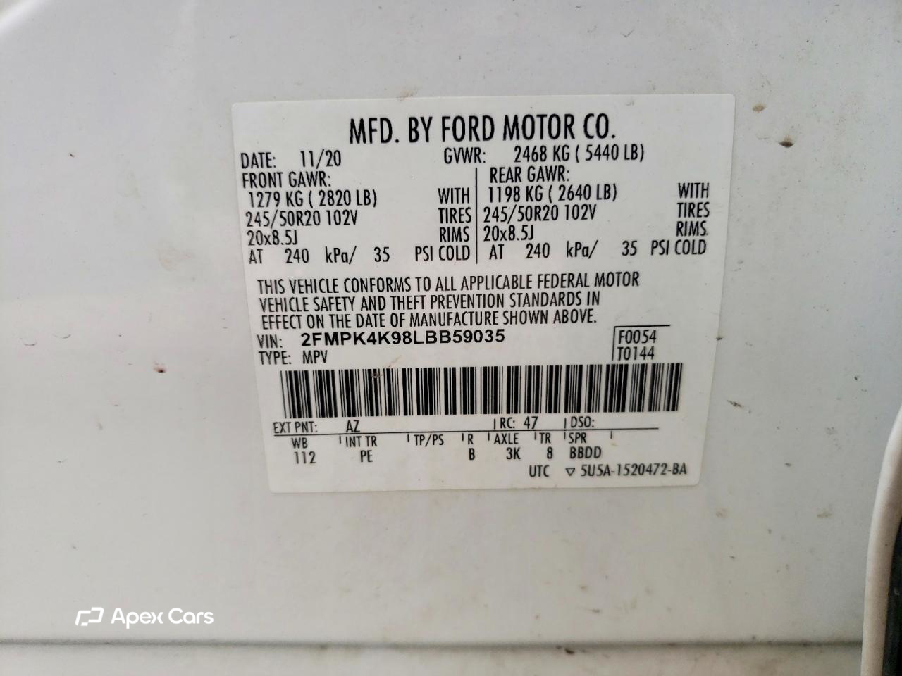 Ford Edge 2020