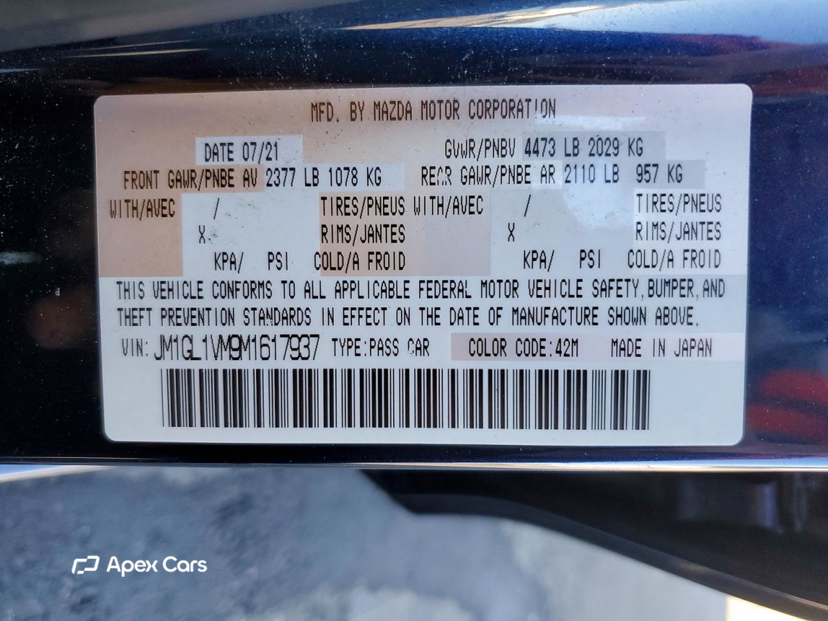 Mazda 6 2021