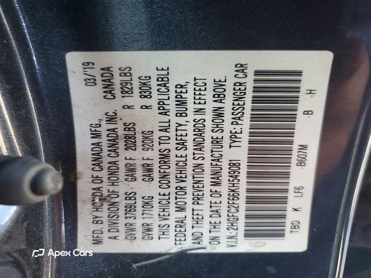 Honda Civic 2019
