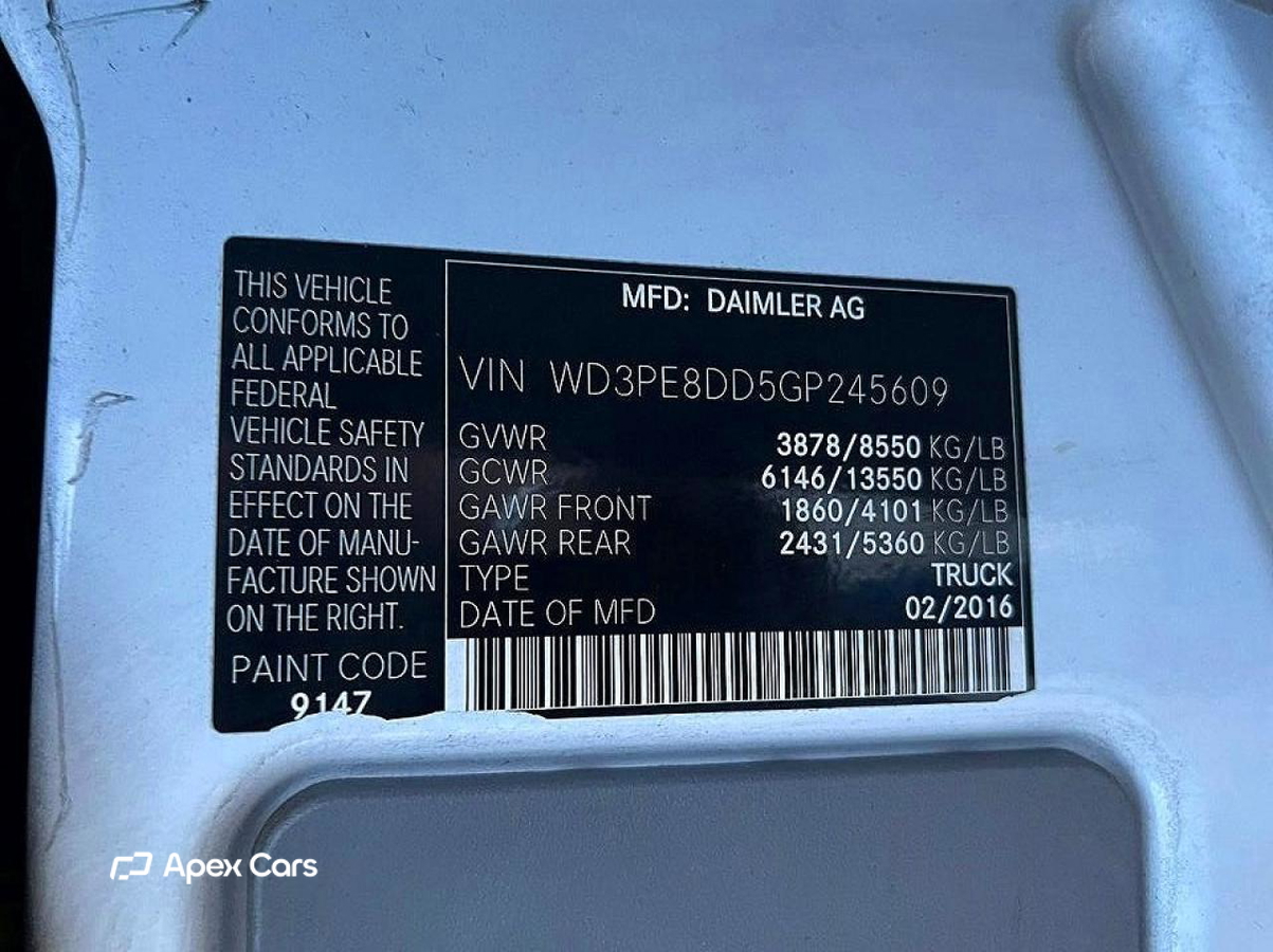 Mercedes-Benz Sprinter 2016