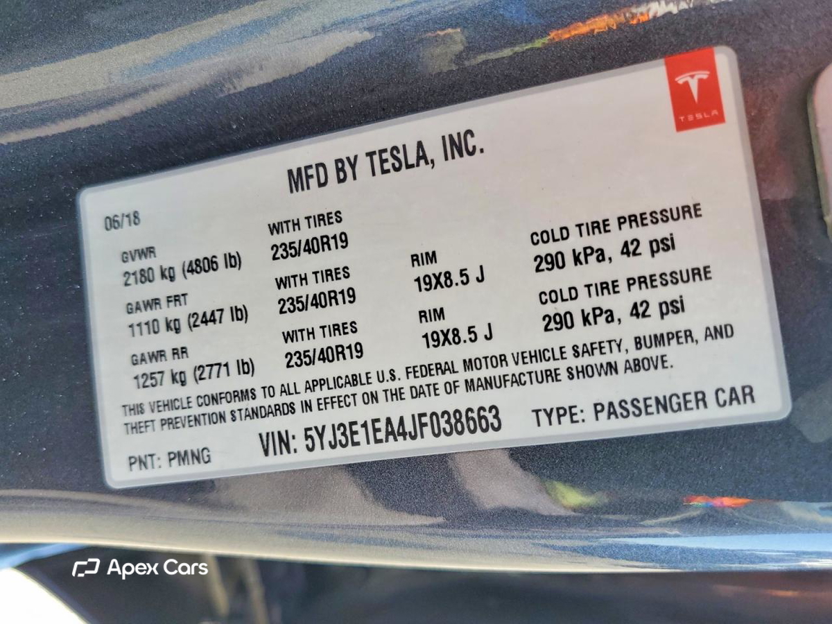 Tesla Model 3 2018