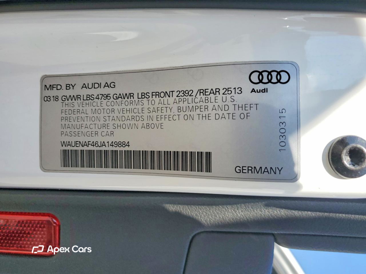 Audi A4 2018