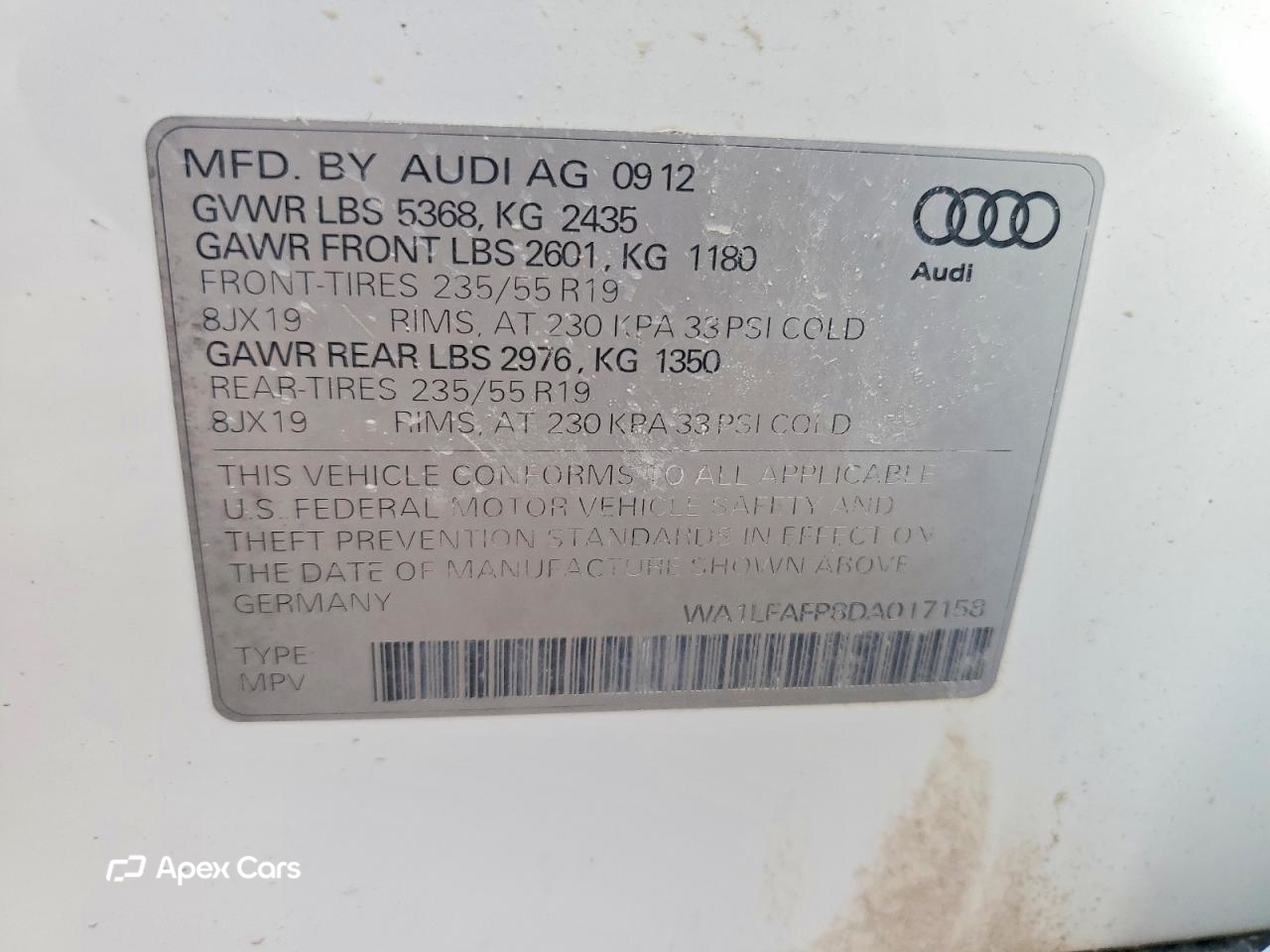Audi Q5 2013