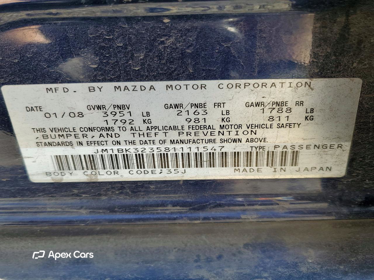 Mazda 3 2008