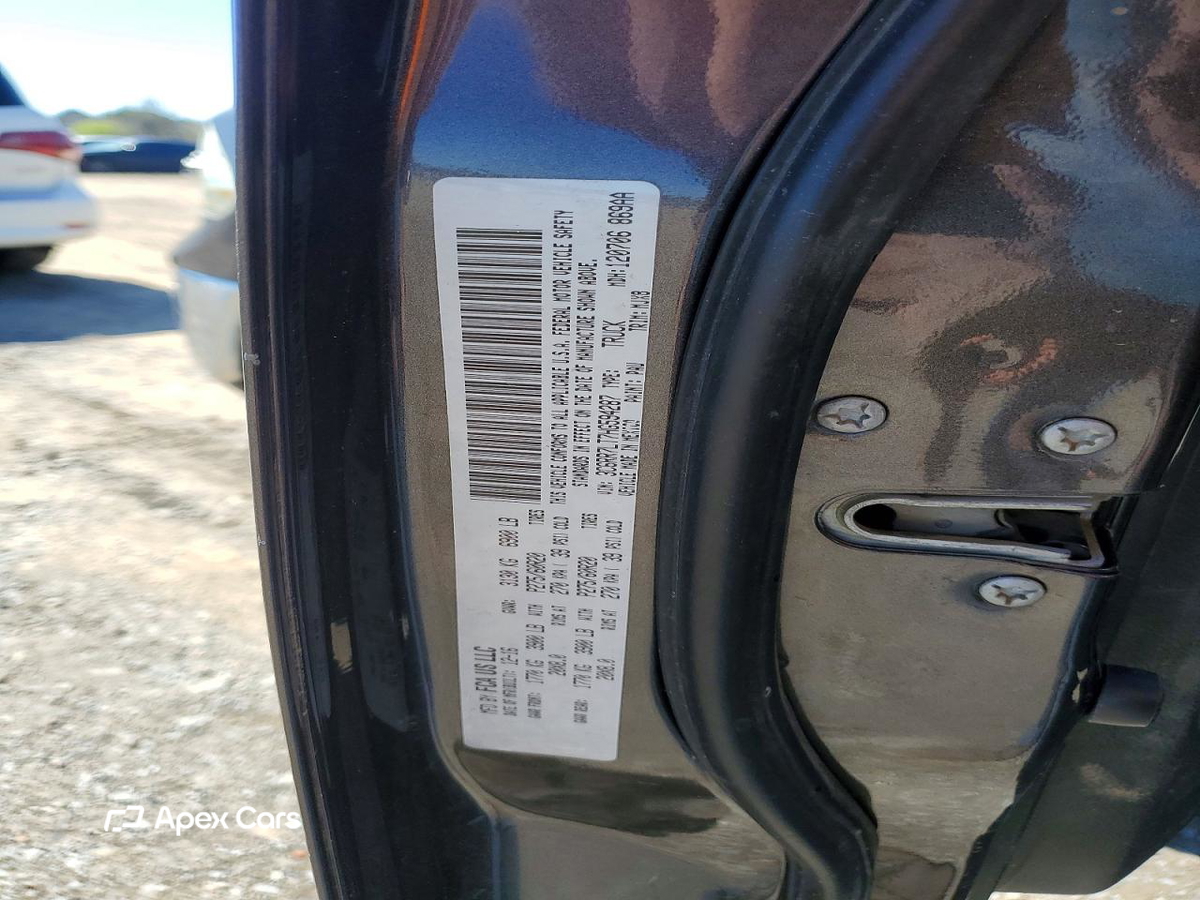 RAM 1500 2017