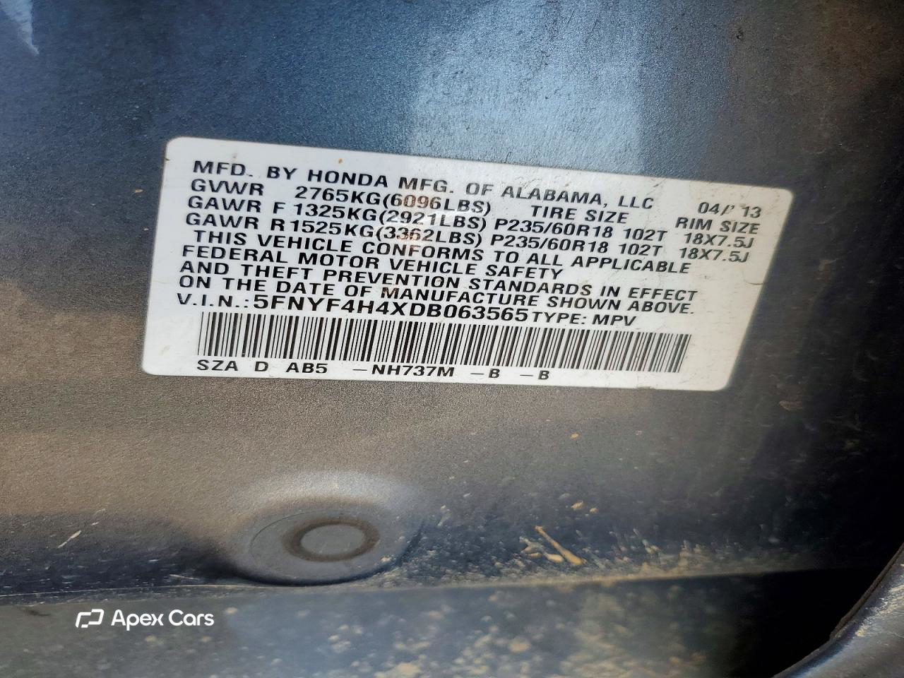Honda Pilot 2013