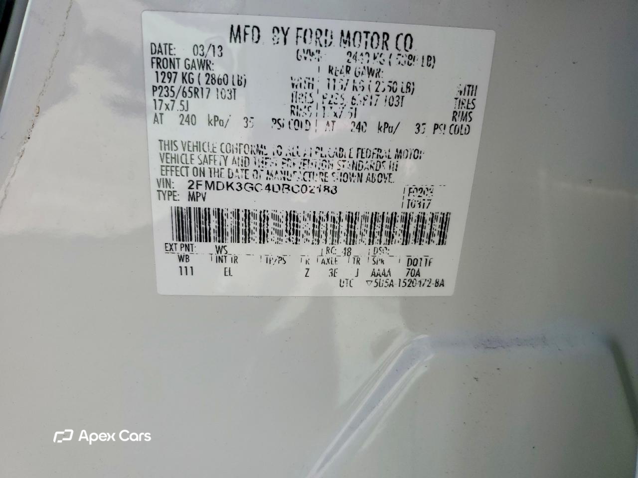 Ford Edge 2013