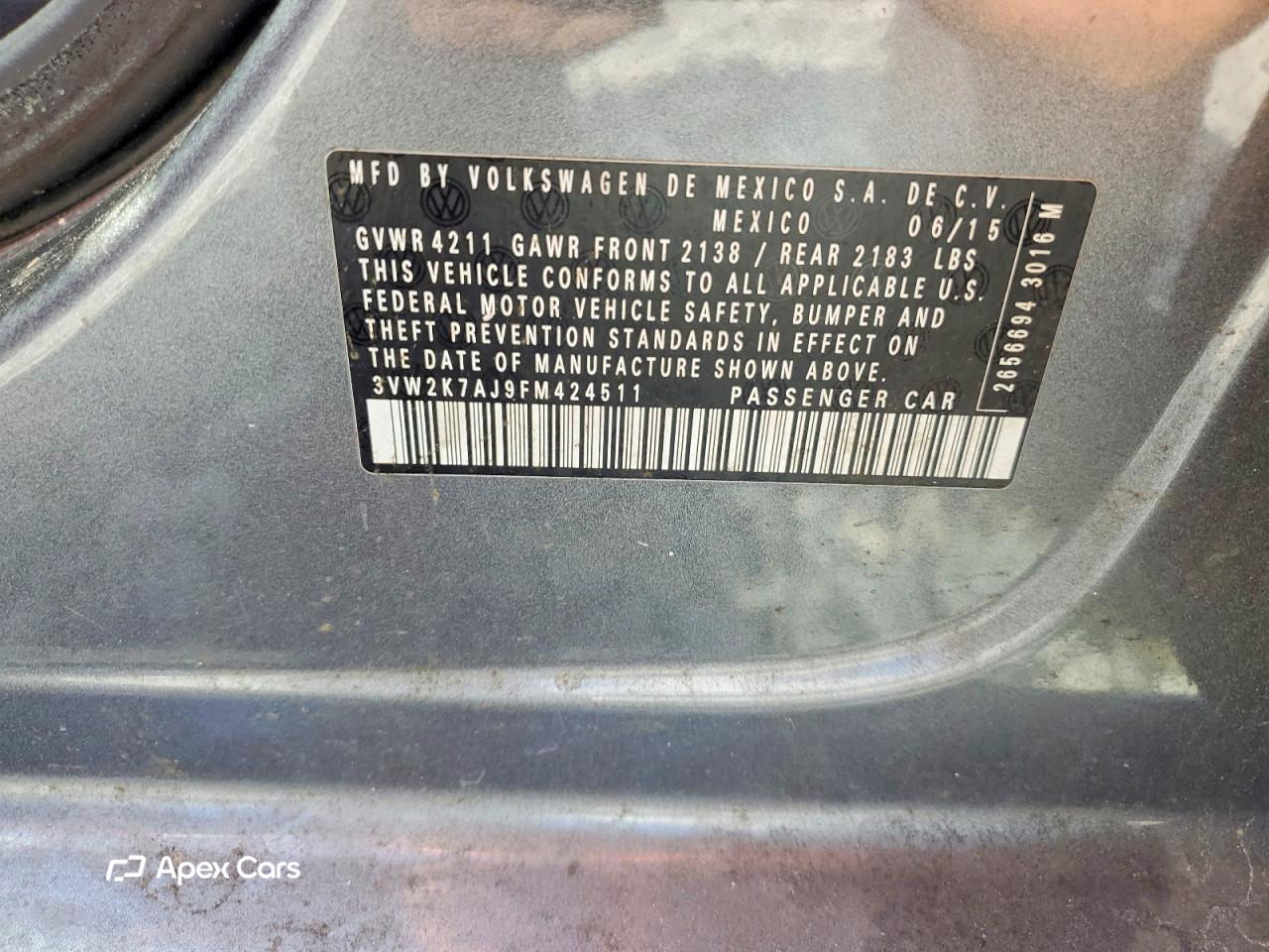 Volkswagen Jetta 2015