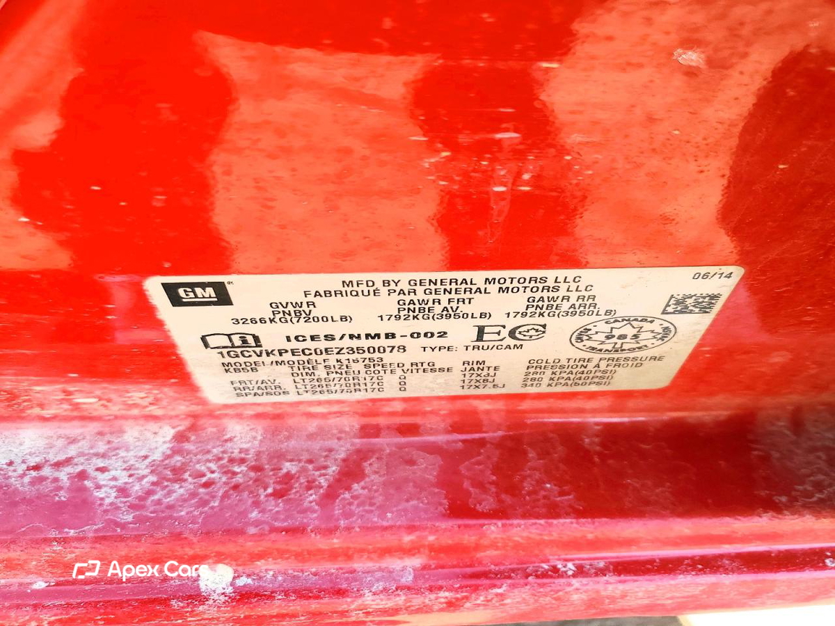 Chevrolet Silverado 2014