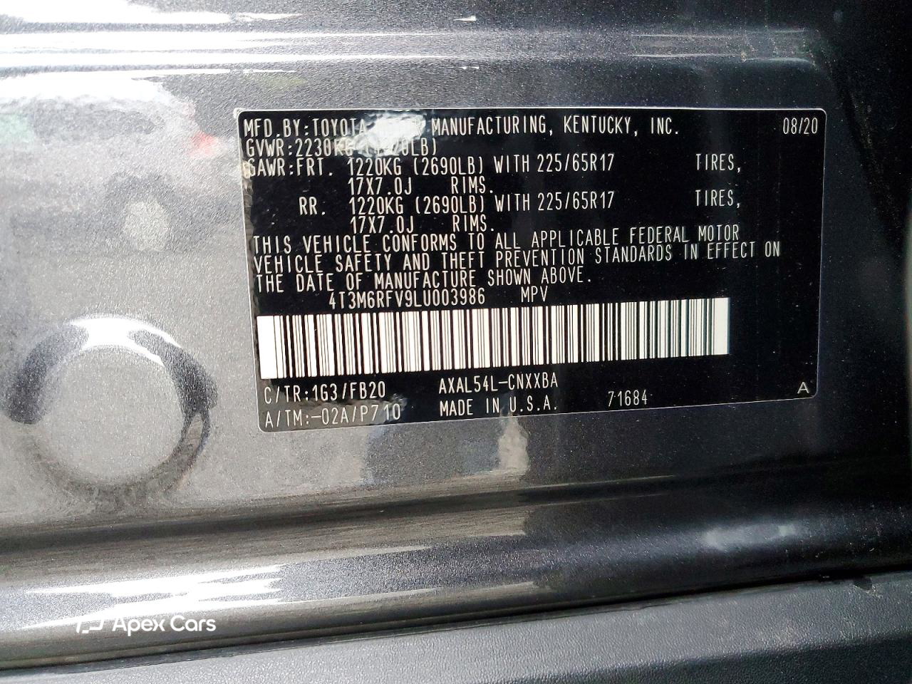 Toyota RAV 4 2020