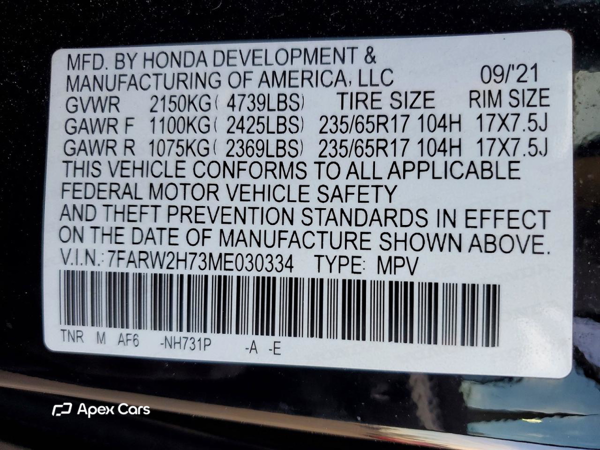 Honda CR-V 2021