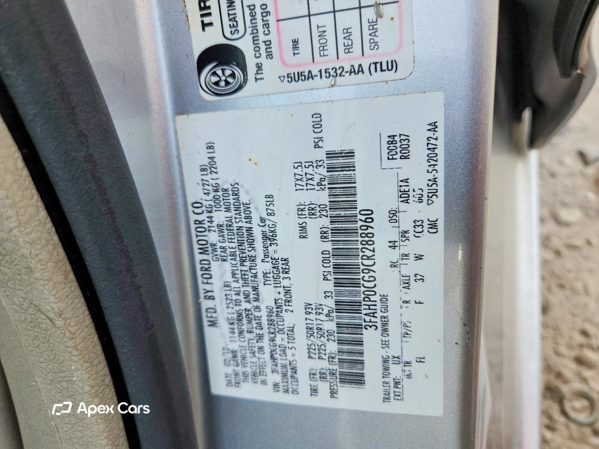 Ford Fusion 2012