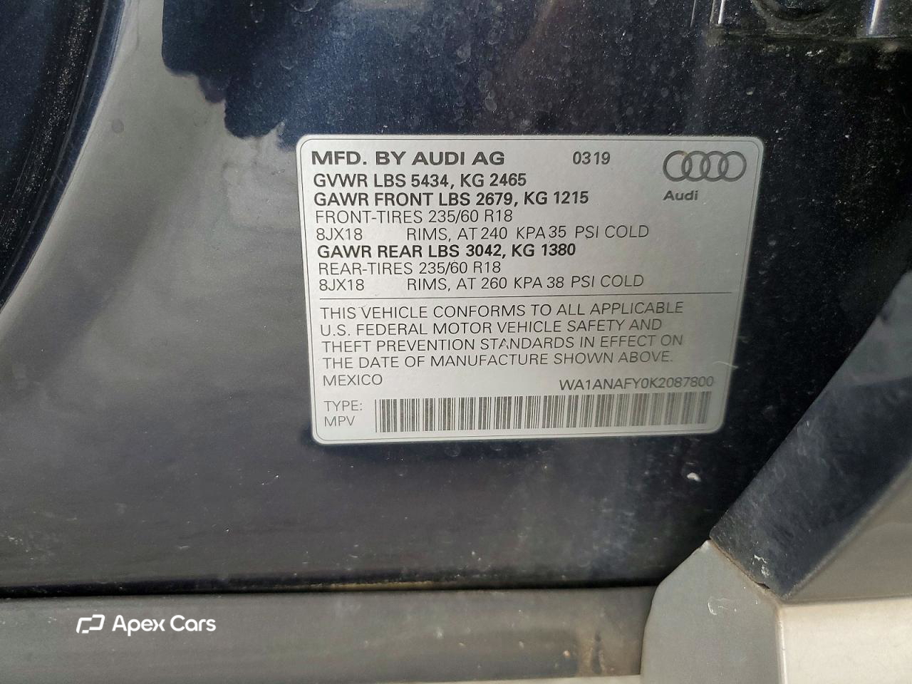 Audi Q5 2019
