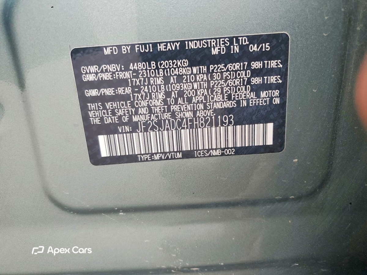 Subaru Forester 2015