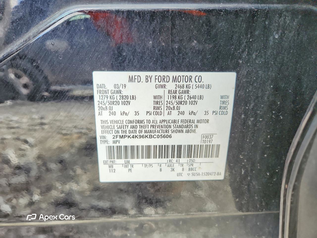 Ford Edge 2019