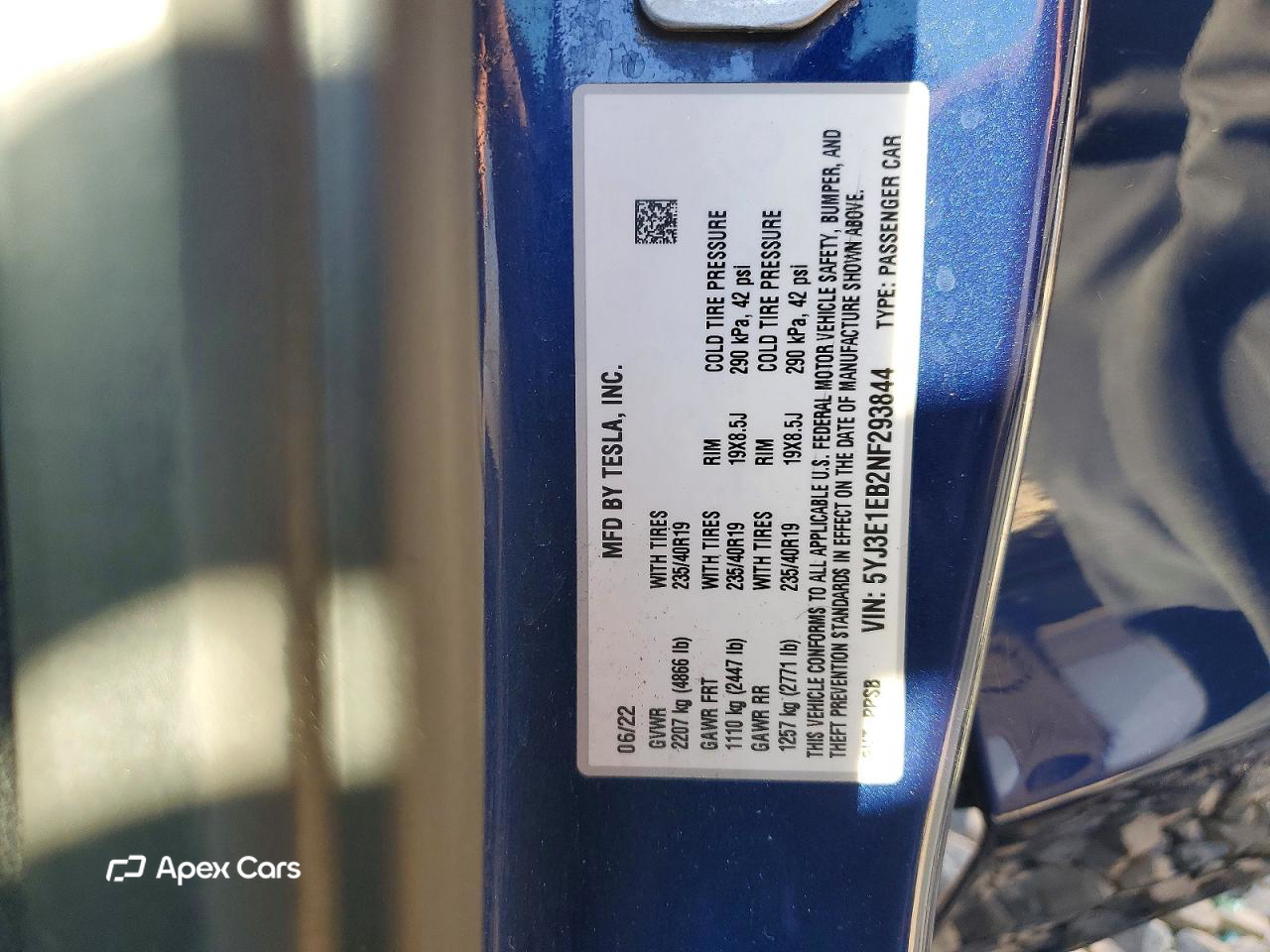 Tesla Model 3 2022