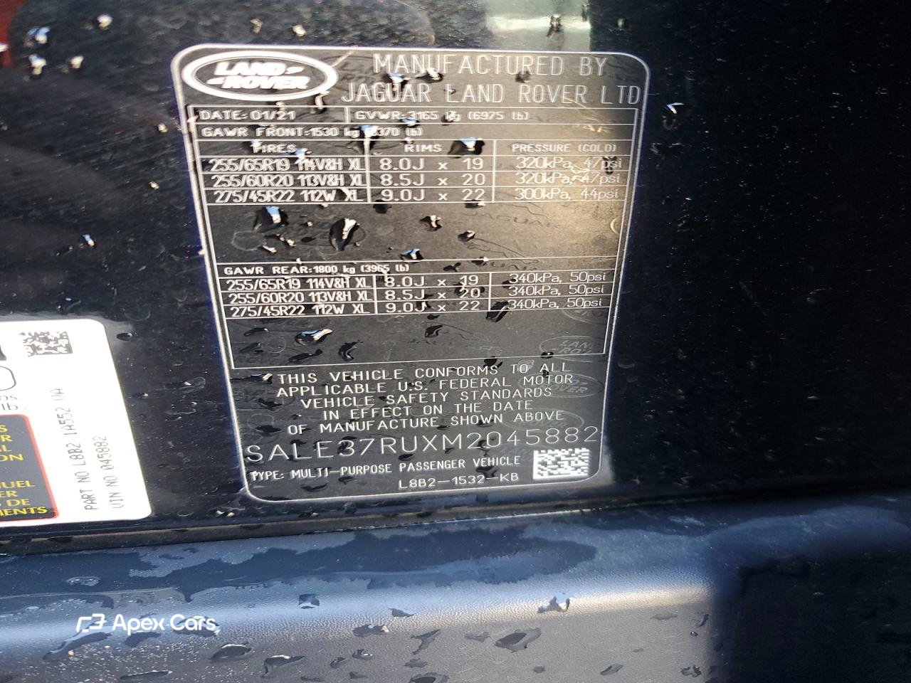 Land Rover Defender 2021