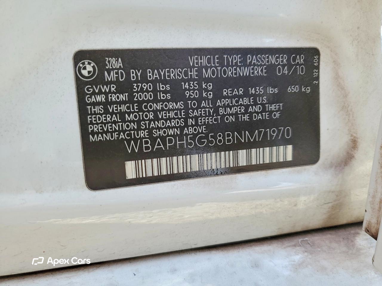 BMW Series 3 2011