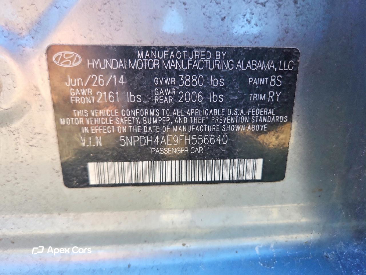 Hyundai Elantra 2015