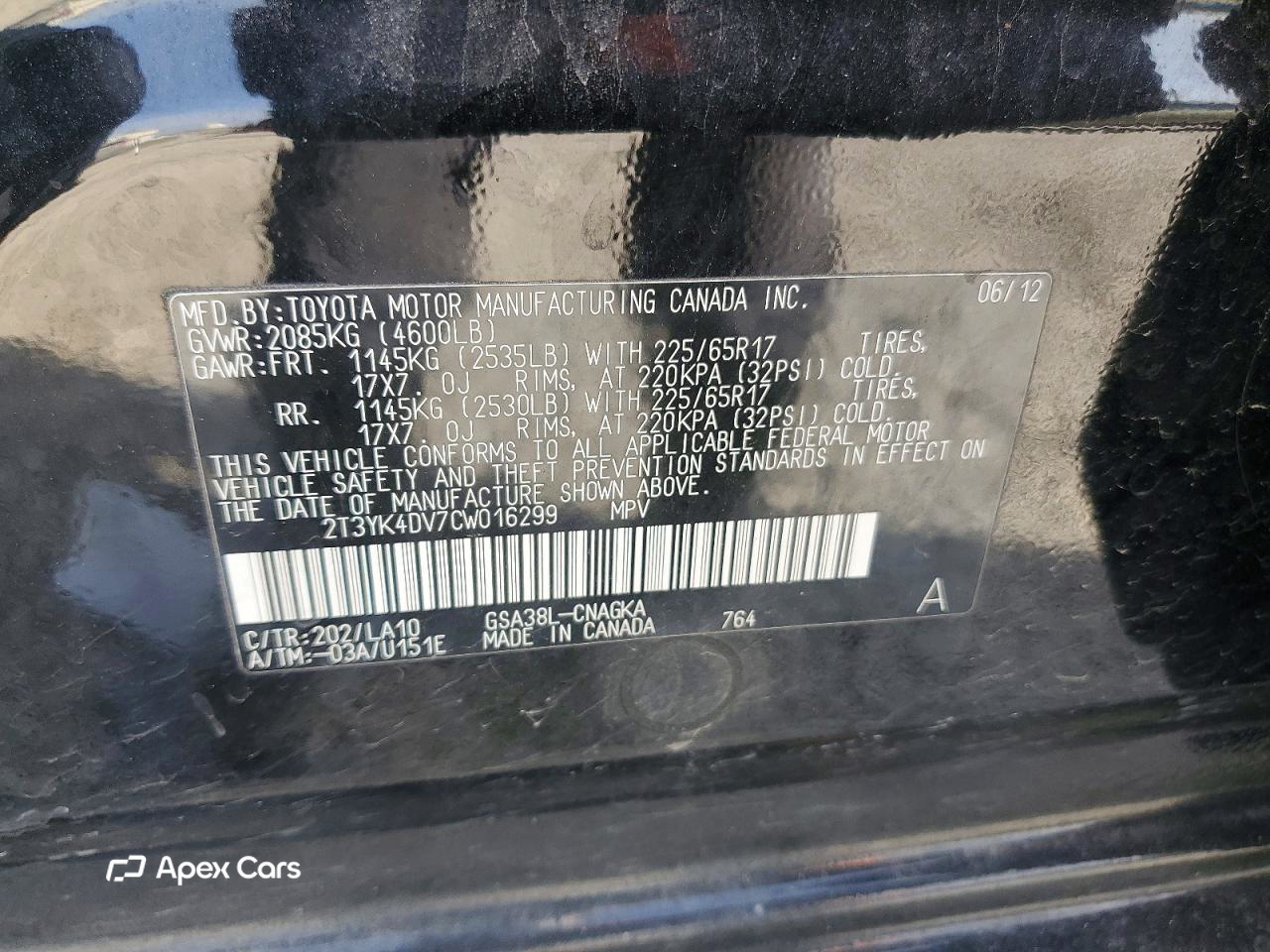 Toyota RAV 4 2012