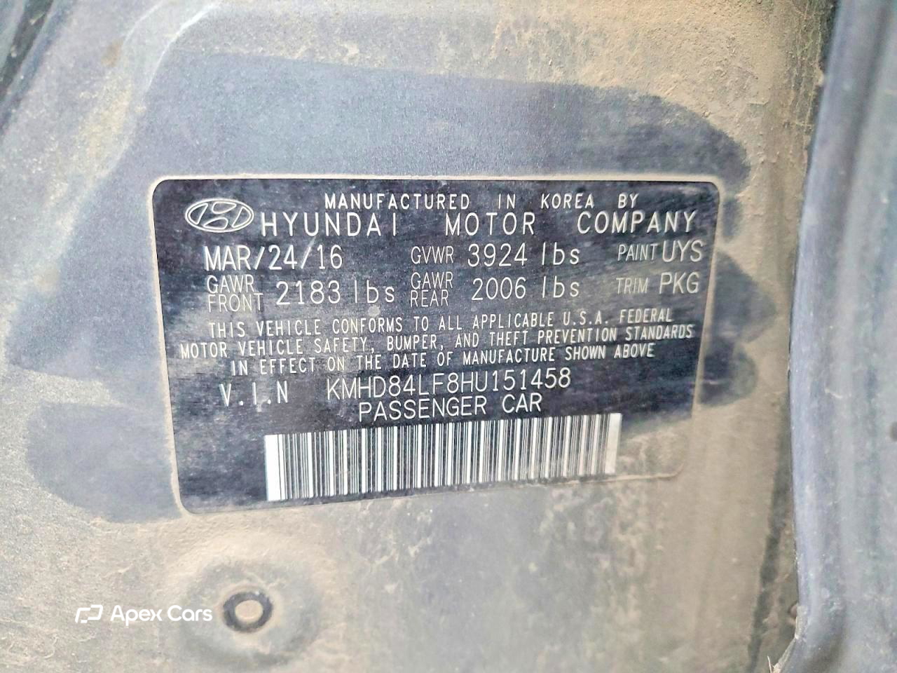 Hyundai Elantra 2017