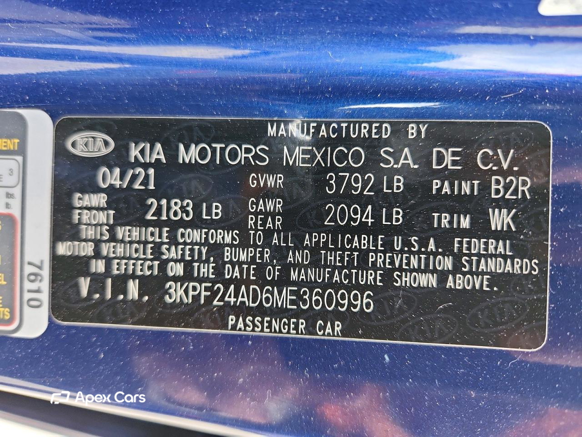 Kia Forte 2021