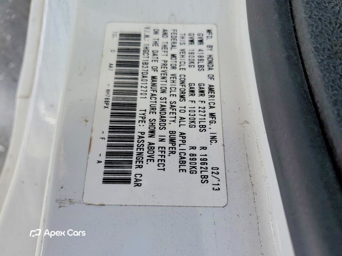 Honda Accord 2013