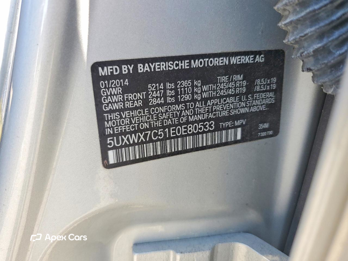 BMW X3 2014