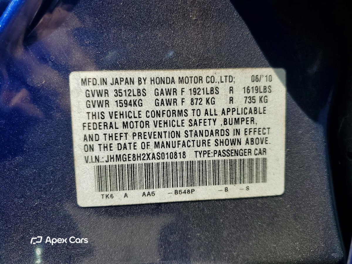 Honda Fit 2010
